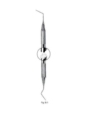 Endodontic Root Canal Explorer Fig 6/1 With Hollow Handle