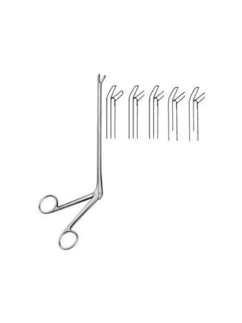 Cushing Laminectomy Rongeur jaw 2 x 10 to 4 x 10mm straight shaft length 180mm