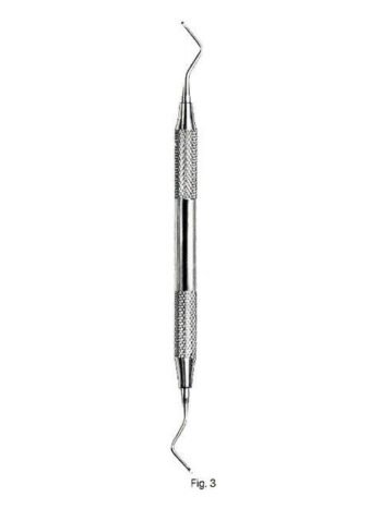 Dental Excavator Fig.3 With Hollow Handle