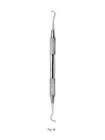Dental Excavator Fig.14 With Hollow Handle