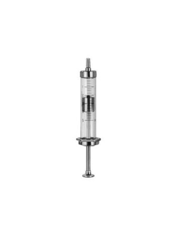 Hypodermic Syringe Glass Barrel with Luer connection 1 ml