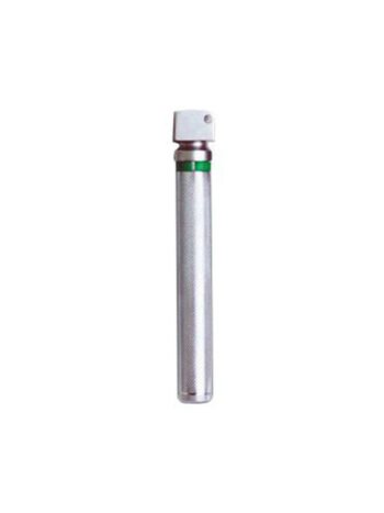 Battery Handle for Fiber Optic Laryngoscope to accommodate AA-size Battery cells.