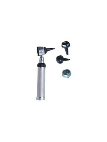 Otoscope, Lock fitting, brass chorme plated, lens x 4