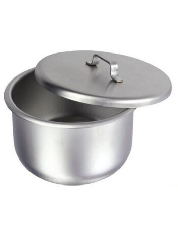 Gallipot with Lid Stainless Steel