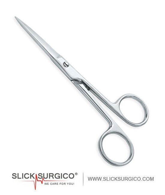 Barber Scissors Surgical Type One Blade Micro Serrated