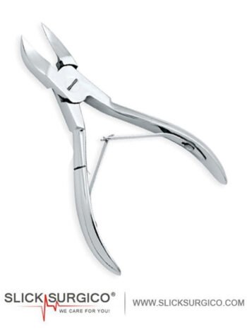 Cuticle Nail Nipper Lap Joint With Barrel Spring