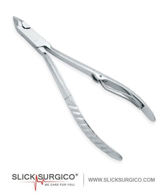 Cuticle Nippers Lap Joint Ergo With Wire Spring