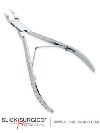 Cuticle Nippers Lap Joint With Double Sheet Springs