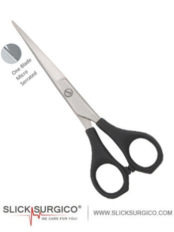 James Brown Barber Scissor One Blade Micro Serrated